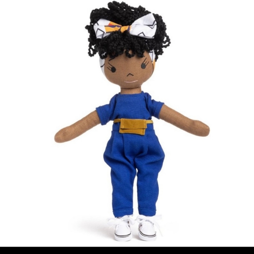 Harperiman Mia 14" Plush Linen Doll